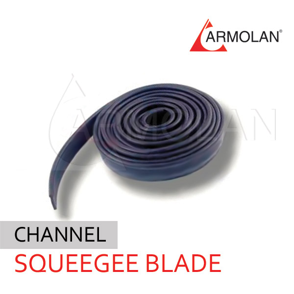 140” Channel Squeegee Blade
