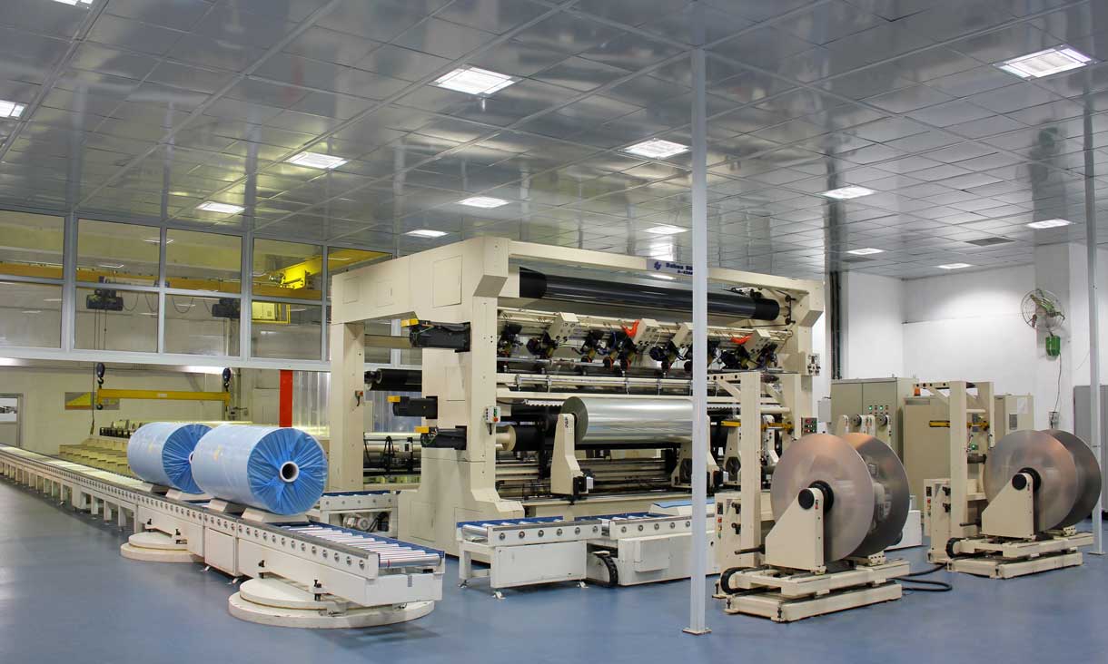 Window film production equipment